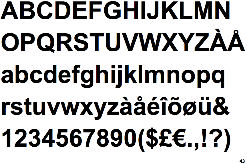 arial mon font download